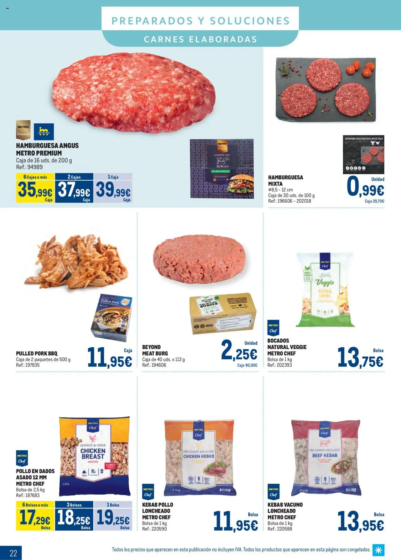 Makro - Congelados Centro │ válido desde el 04.08.2025 | Página: 22 | Productos: Bolsa, Σοκολατούχο γάλα, Caja, Loncheado