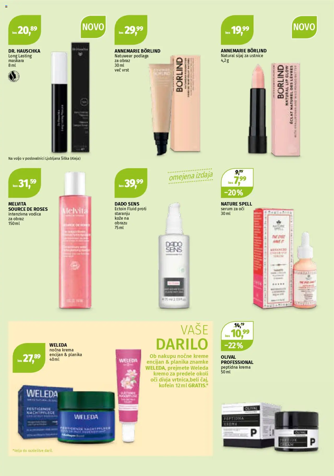 Müller katalog parfumerijske zvezde │ velja od 01.09.2025 | Stran: 5 | Izdelki: Toner, Kos, Maskara, Krema