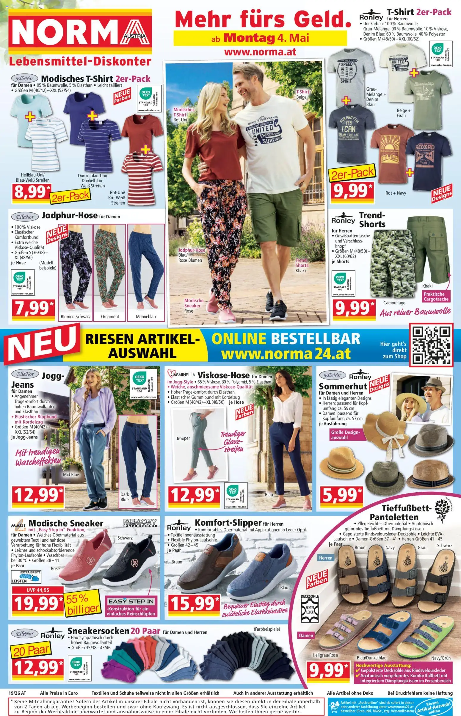 Norma Flugblatt gültig ab 04.05.2026 | Seite: 1 | Produkte: Hose, Jeans