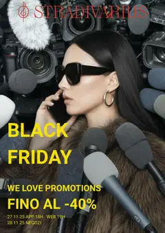 Anteprima del volantino Stradivarius - Black Friday avviso valido a partire dal 26.11.2025