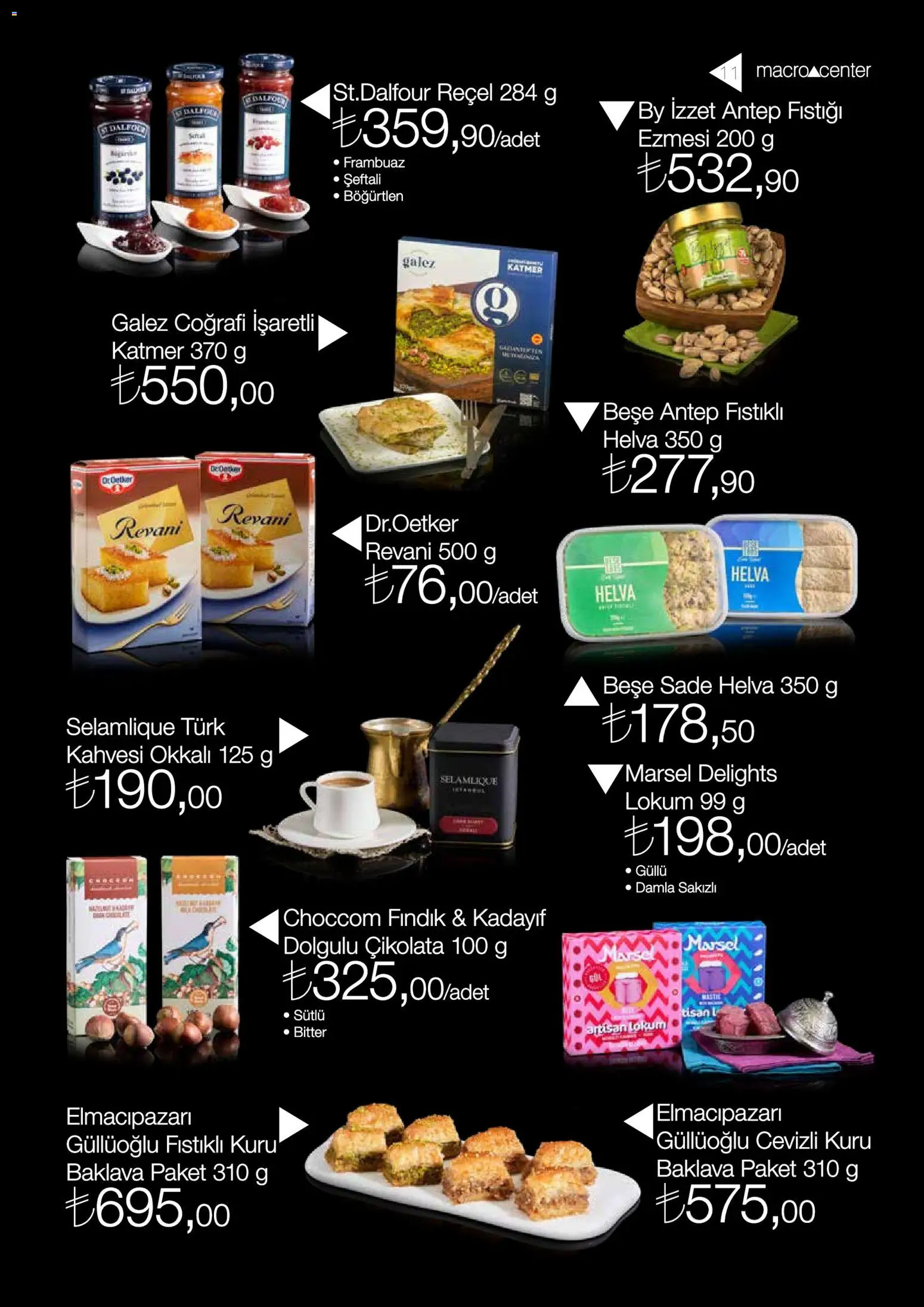 Migros Katalog - MacroStyle - 01.03.2026 tarihinden itibaren geçerlidir | Sayfa: 11 | Ürünler: Frambuaz, Çikolata, Fındık, Böğürtlen
