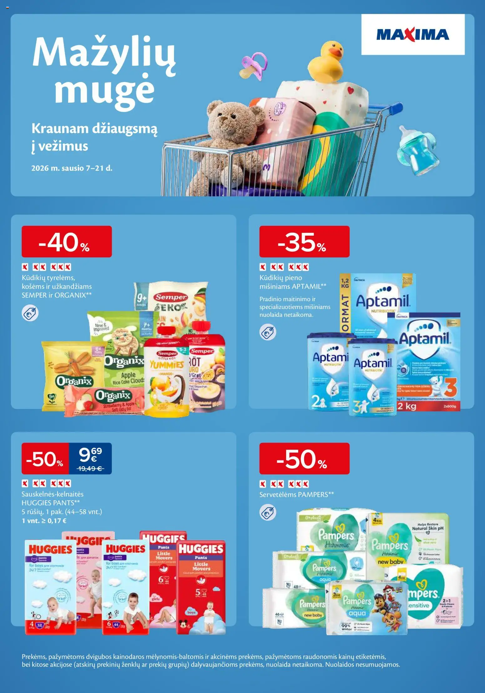MAXIMA akcijos nuo 07.01.2026 | Puslapis: 1