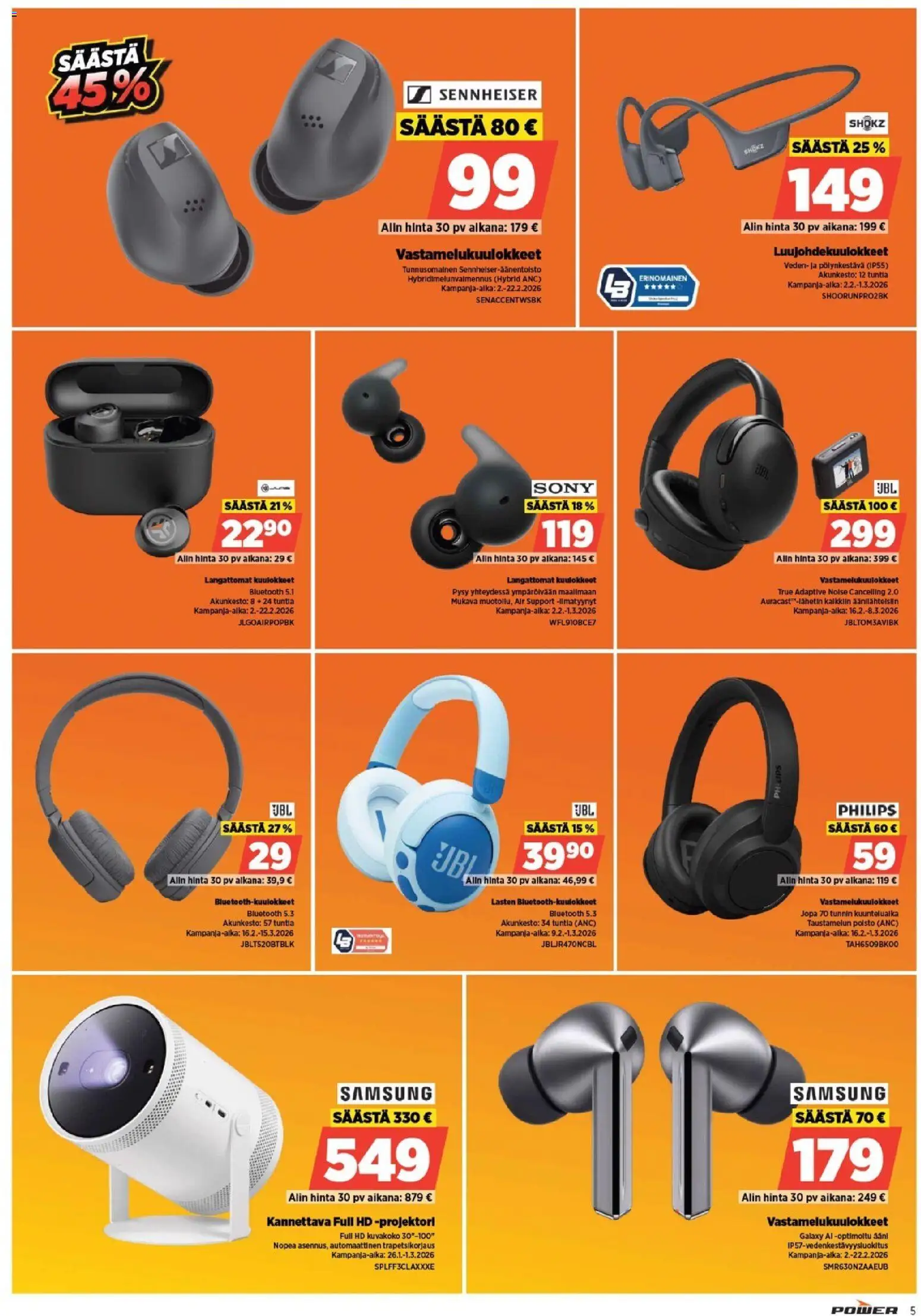 Power - POWER HINTAAN Viikon mainoslehti – voimassa 12.02.2026 alkaen | Sivu: 5
