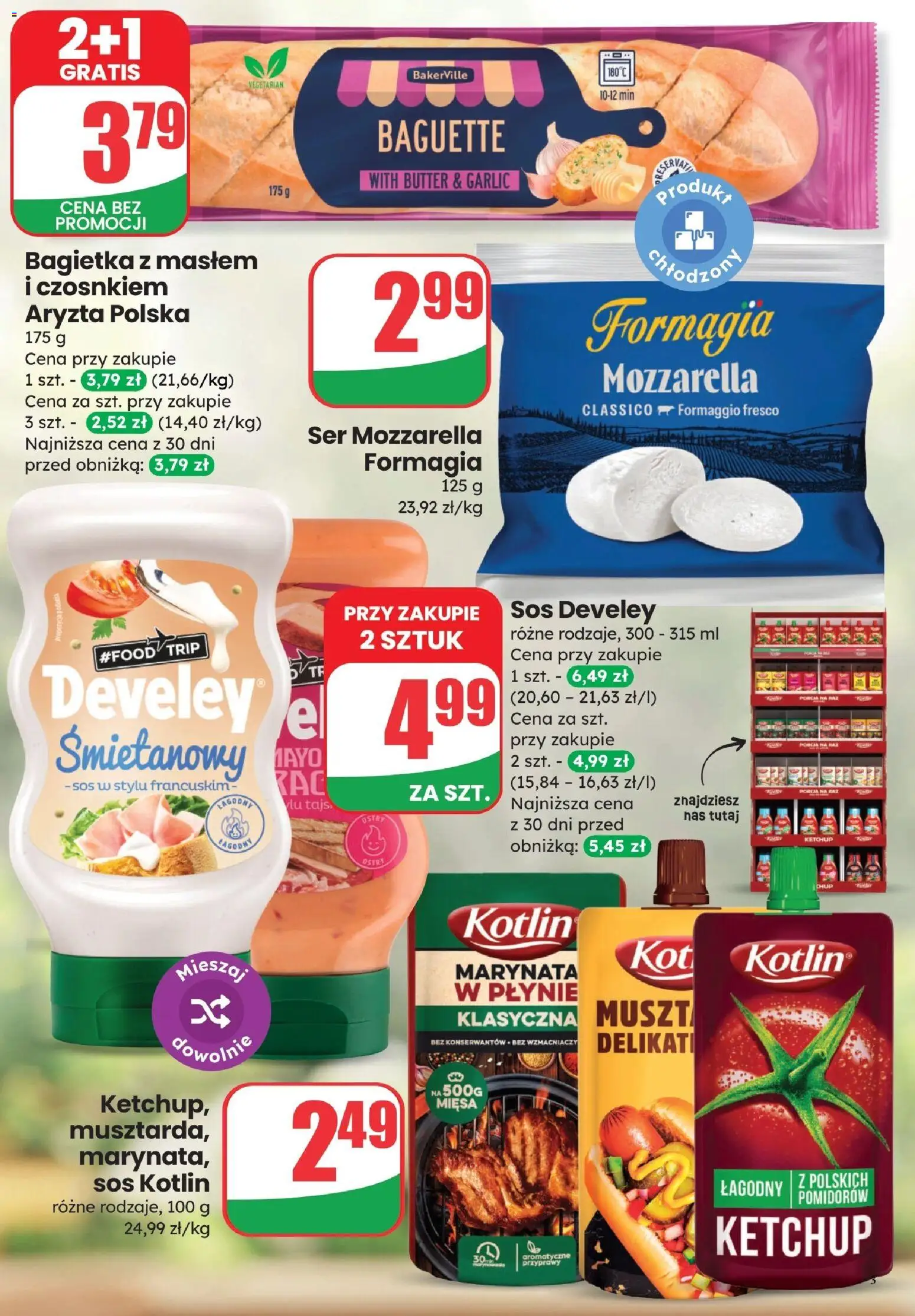 Dino gazetka - Czas na majówkę od 29.04.2026 | Strona: 3 | Produkty: Ketchup, Ser, Fresco, Sos