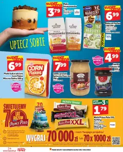 Pogląd oferty "Topaz Gazetka" - ważna od 16.10.2025 | Strona: 24 | Produkty: Prince polo xxl, Płatki kukurydziane, Czekolada, Płatki