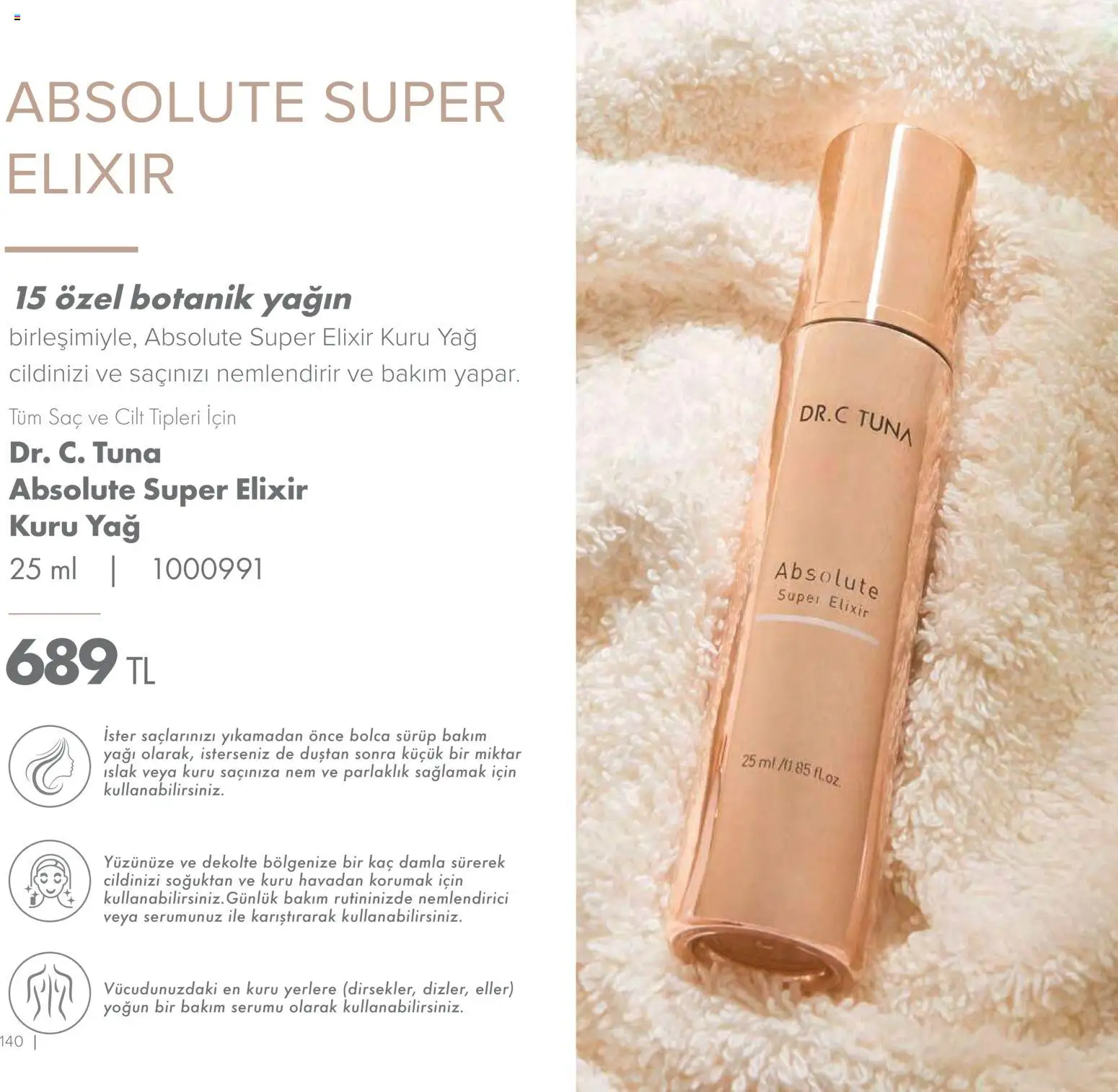 Farmasi Katalog - 01.11.2025 tarihinden itibaren geçerlidir | Sayfa: 140