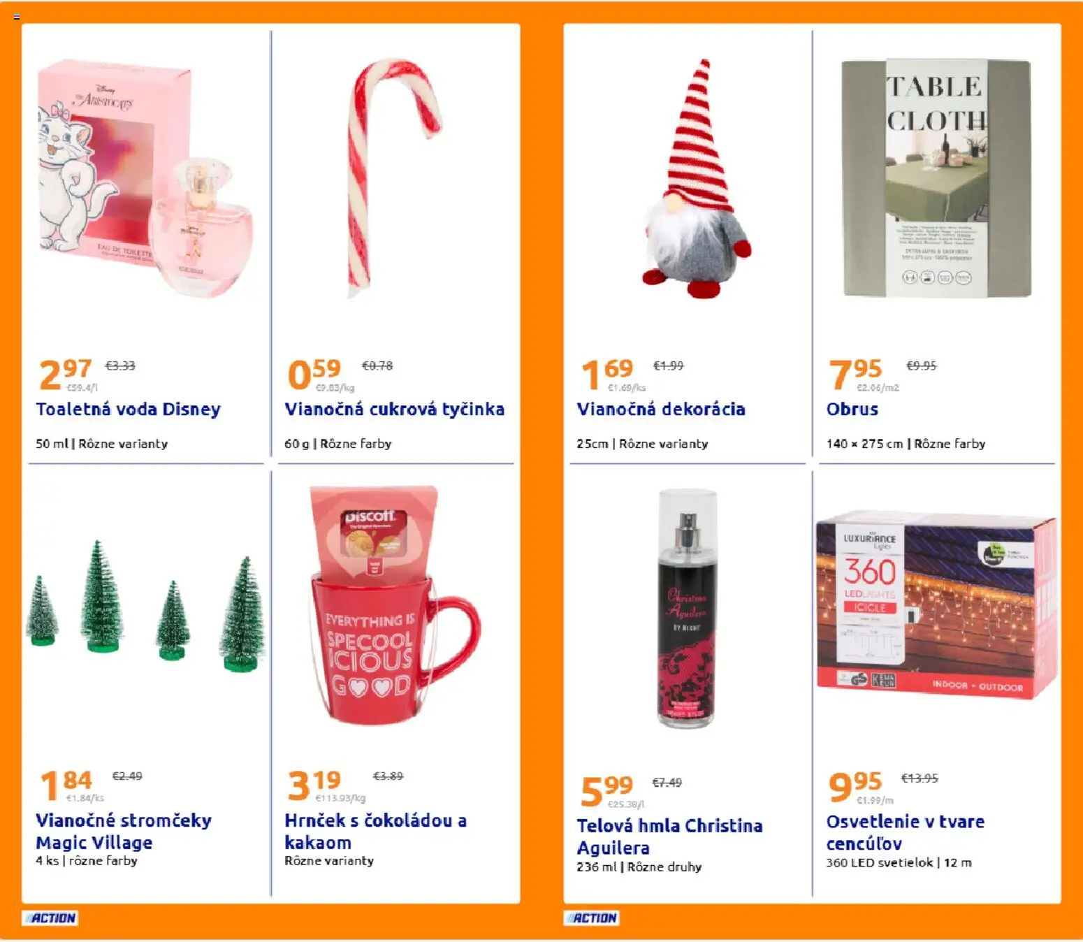Nové Action akcie – leták je platný od 10.12.2025 | Strana: 15 | Produkty: Osvetlenie, Led, Toaletná voda