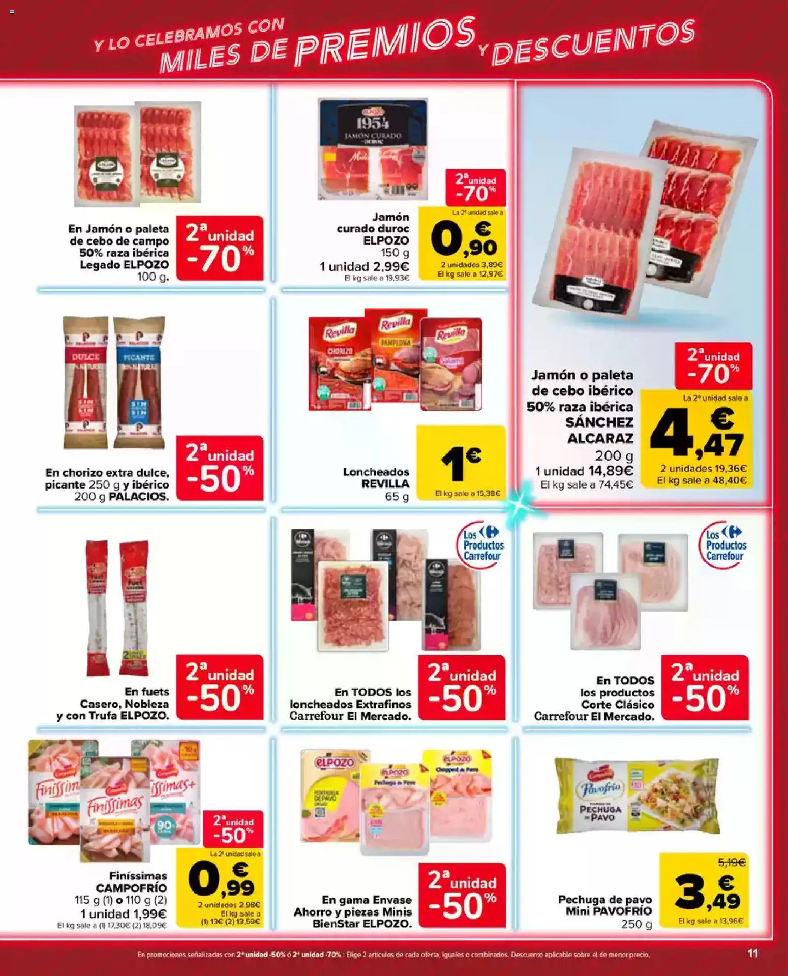 Carrefour Market folleto │ válido desde el 23.04.2026 | Página: 11 | Productos: Jamón