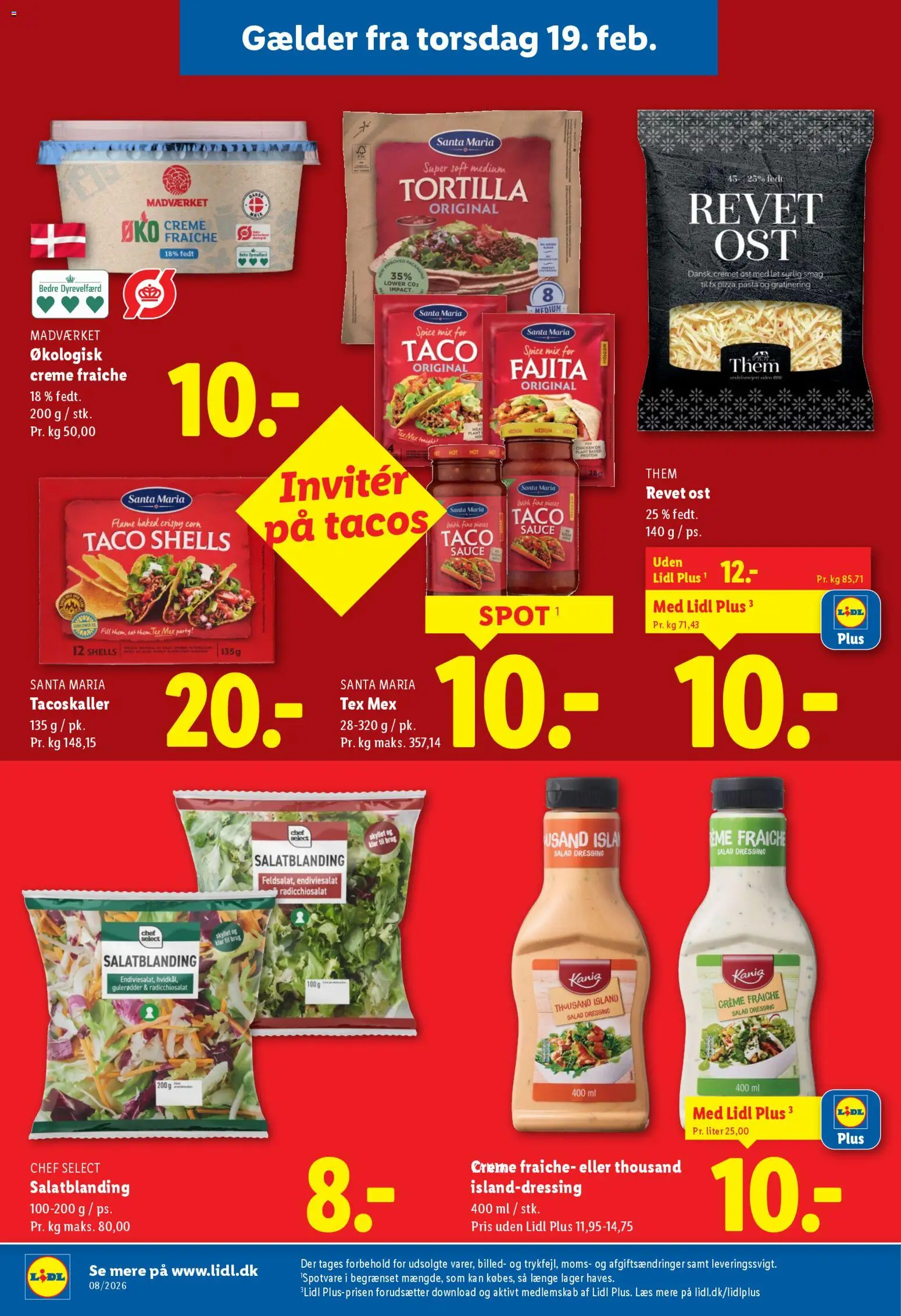 Lidl tilbudsavis – gyldig fra 16.02.2026 | Side: 31 | Produkter: Ost, Creme, Creme fraiche, Pasta