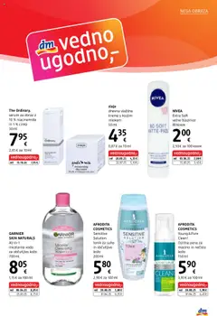 Novi DM Drogerie Markt katalog ponudbe – veljaven od 01.09.2025 | Stran: 11 | Izdelki: Krema, Micelarna voda, Tonik, Voda