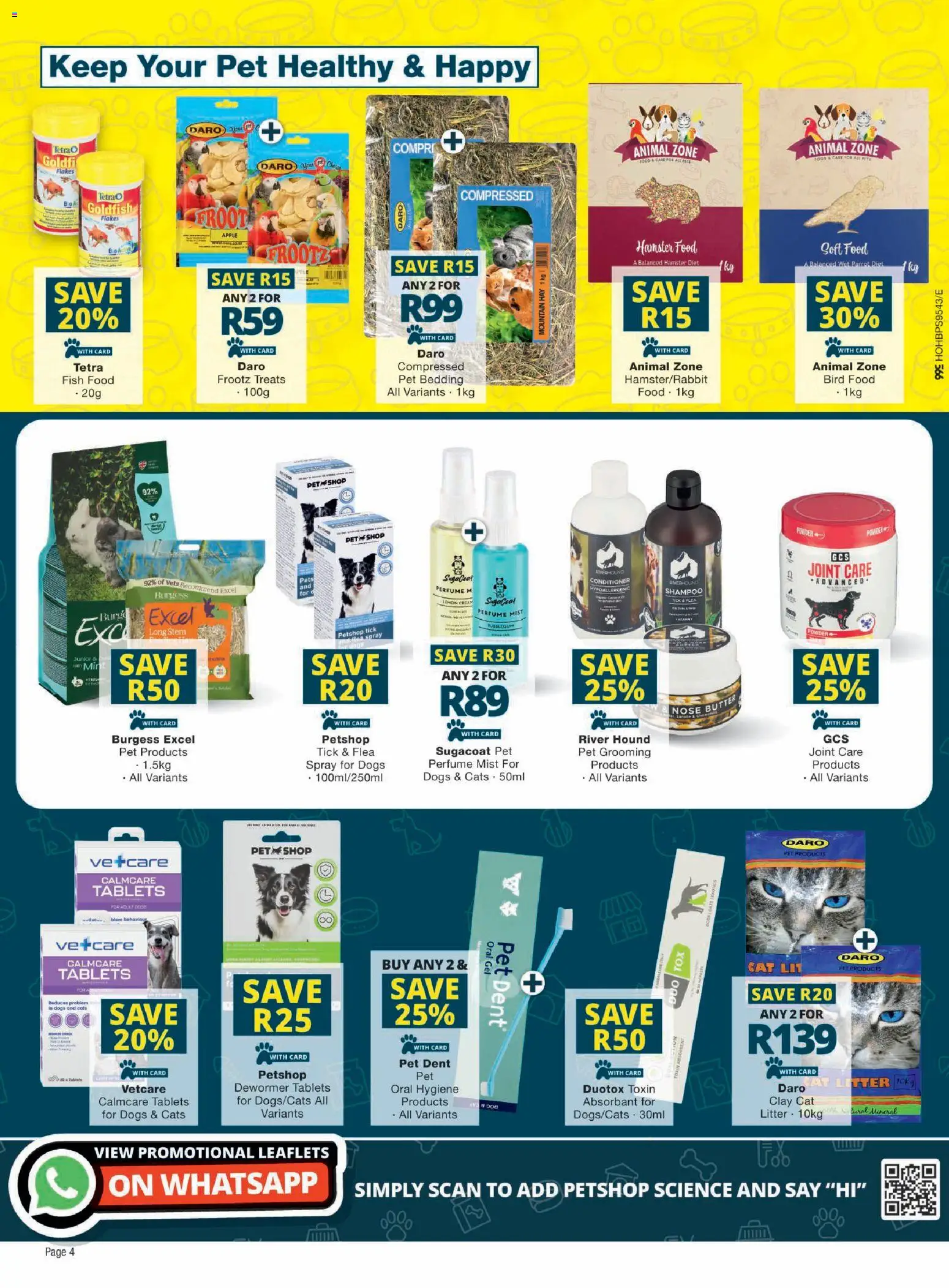 New Checkers catalogue – valid from 23.02.2026 | Page: 4 | Products: Perfume, Powder, Fish, Cream