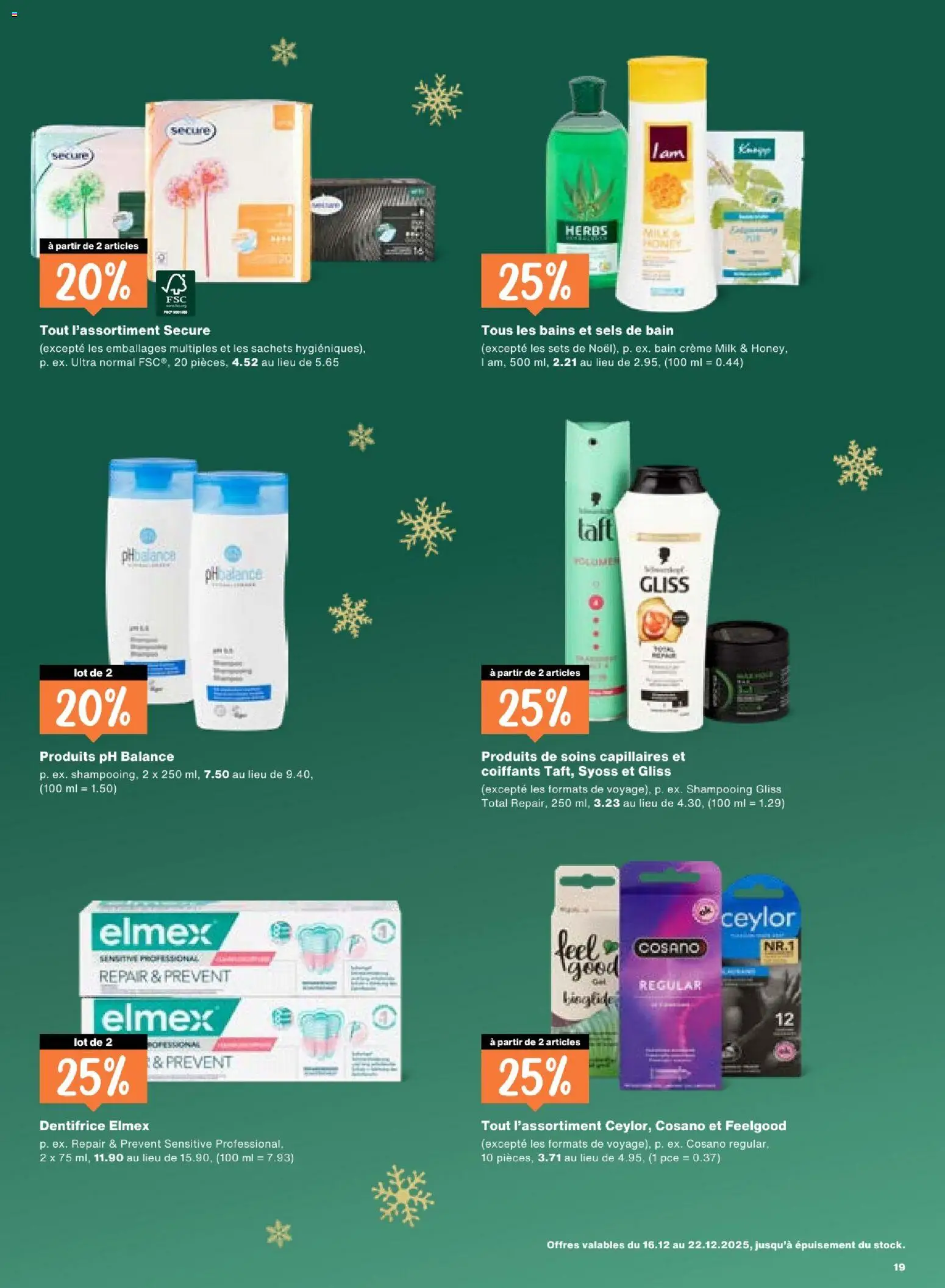 Migros Aktionen FR – gültig ab 16.12.2025 | Seite: 19 | Produkte: Creme