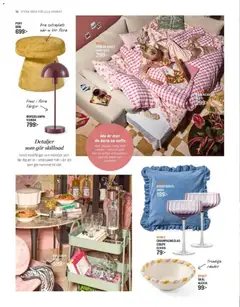 Mio erbjudanden - Förhandsvisning av reklamblad från butik Mio aktuell från 01.03.2026 | Sida: 12 | Produkter: Bordslampa, Påslakanset, Puff, Soffa