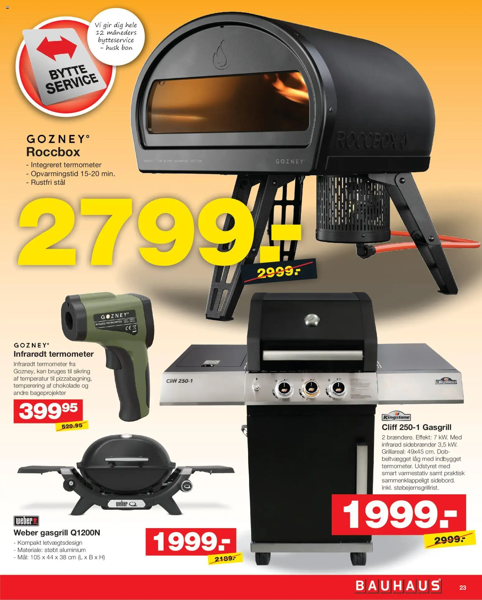 Bauhaus tilbudsavis – gyldig fra 27.12.2025 | Side: 23 | Produkter: Chokolade, Termometer