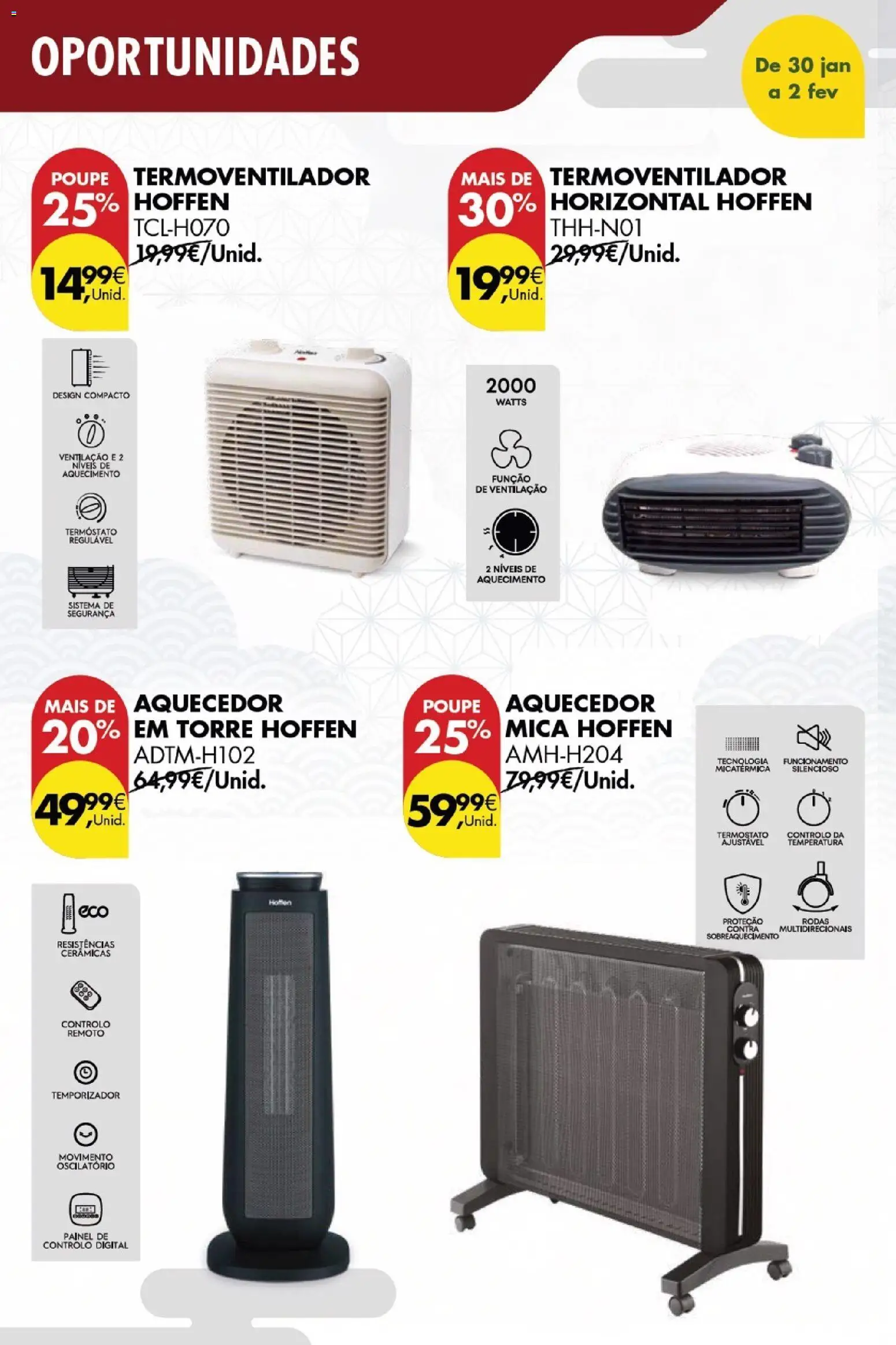 Pingo Doce Poupe este Fim de Semana │ válido de 30.01.2026 | Página: 24 | Produtos: Aquecedor