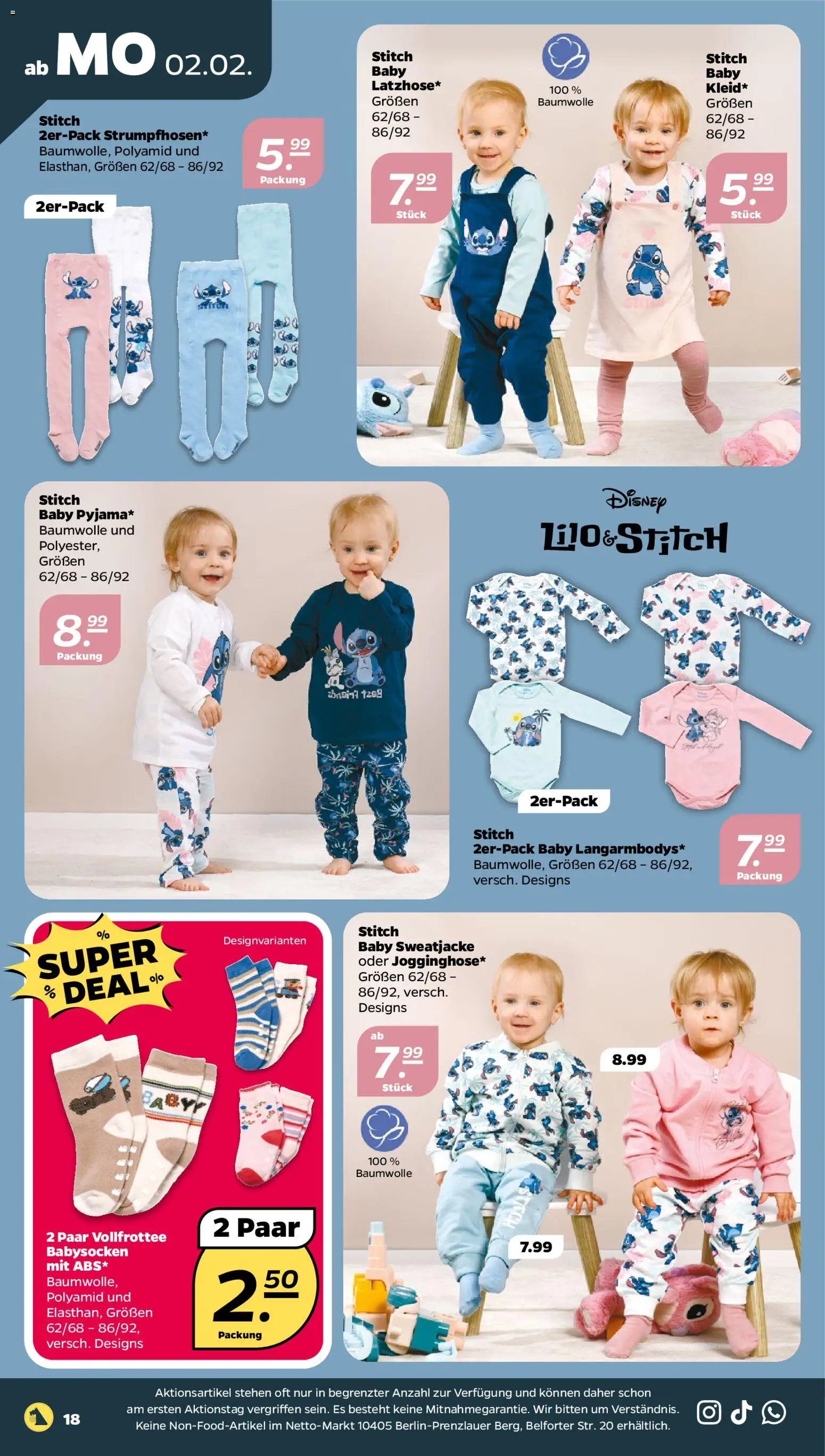 Netto Prospekt 	 – gültig ab 02.02.2026 | Seite: 20 | Produkte: Sweatjacke