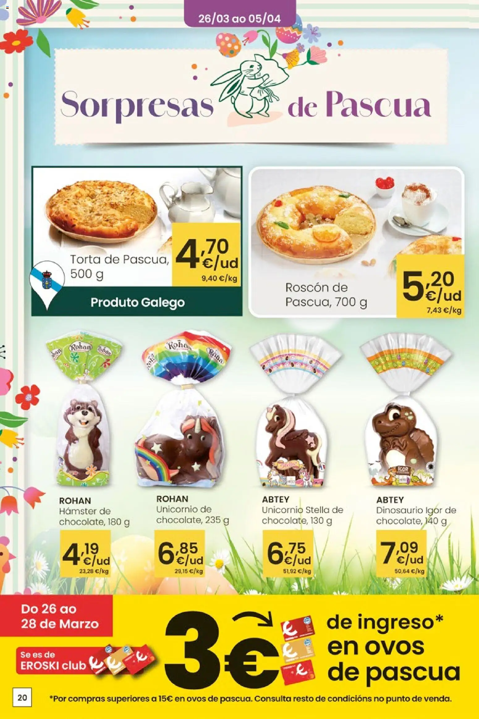 Eroski Quieres ahorrar conmigo │ válido desde el 26.03.2026 | Página: 20