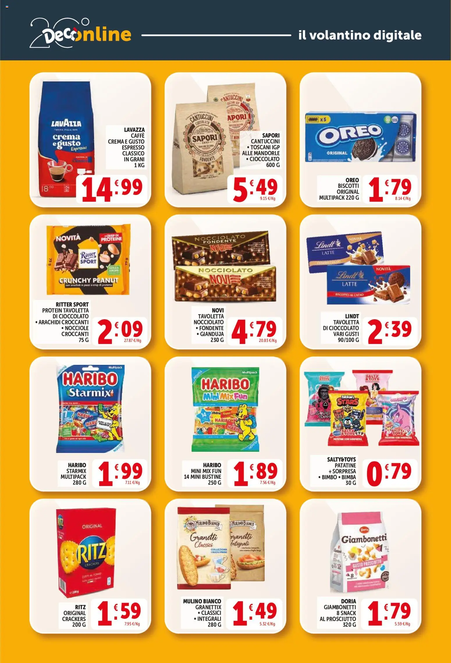 Volantino Decò del 27.03.2026 | Pagina: 35 | Prodotti: Crema, Cioccolato, Latte, Crackers