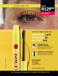 Avon specials catalogue – valid from 31.01.2026 | Page: 43 | Products: Lock, Brush, Mascara