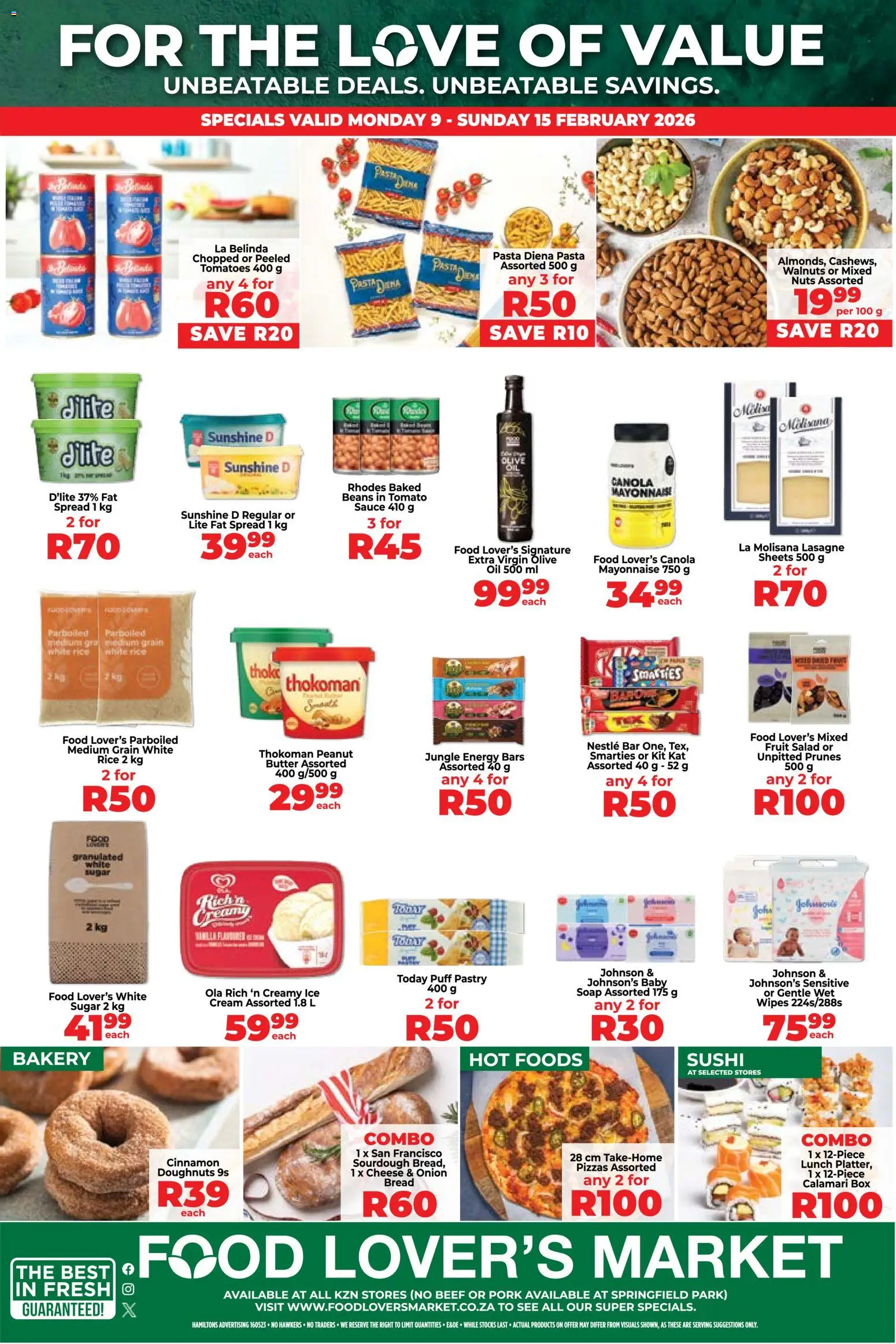 New Food Lover's Market catalogue – valid from 09.02.2026 | Page: 1