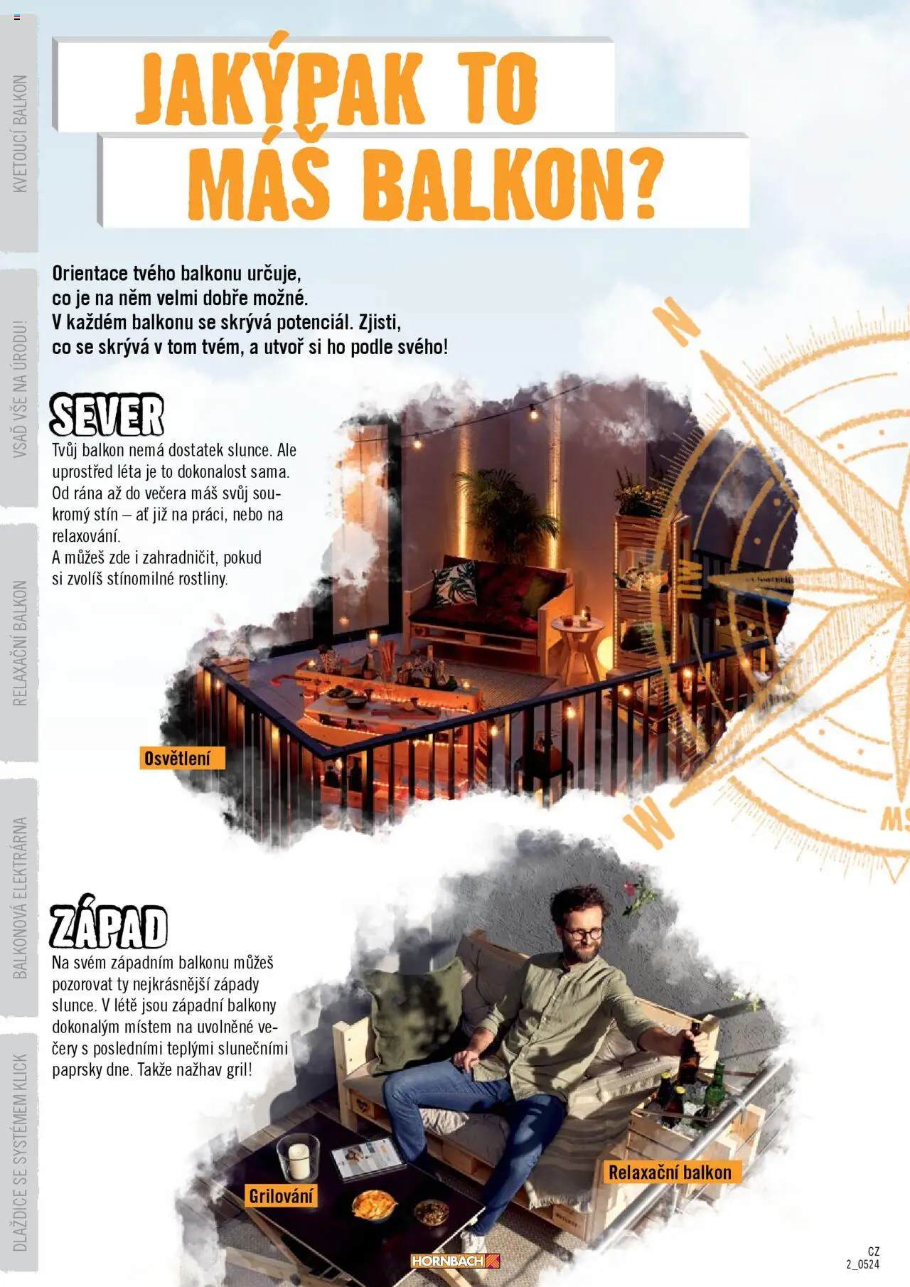 HORNBACH leták - Balkón od 13.08.2025 | Strana: 2 | Produkty: Grilování, Gril