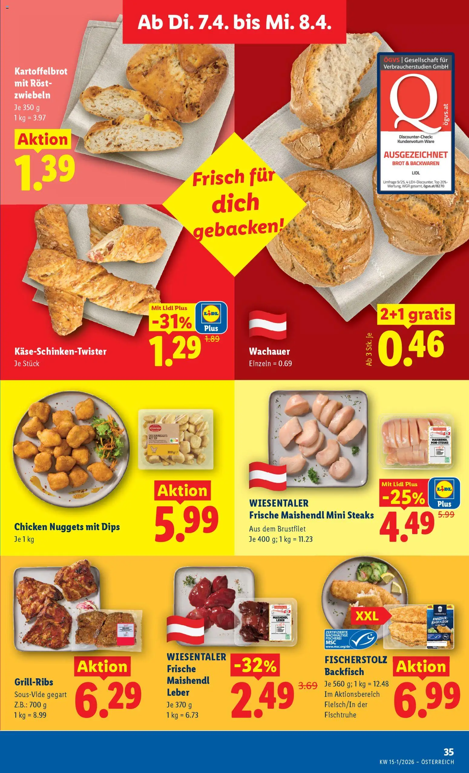 Lidl - Flugblatt gültig ab 02.04.2026 | Seite: 40 | Produkte: Zwiebeln, Brot