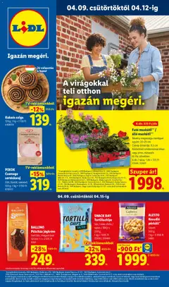 Lidl akciós újság - amely érvényes a következő dátumtól: 09.04.2026