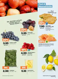 Migros Aktionen – gültig ab 02.09.2025 | Seite: 7 | Produkte: Zwetschgen, Fisch, Meeresfrüchte, Zucker