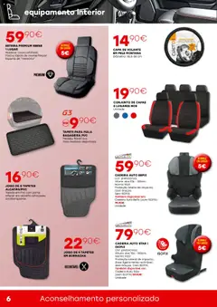 Pré-visualização Roady folheto válido de 02.10.2025 | Página: 6 | Produtos: Base, Esteira, Cadeira, Tapete