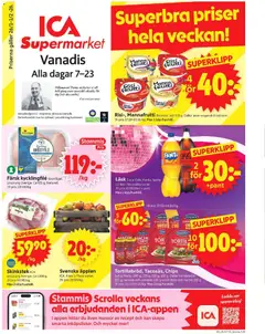 ICA Supermarket - Stockholm - Förhandsvisning av reklamblad från butik ICA Supermarket aktuell från 26.01.2026