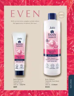 Justine specials catalogue – valid from 01.04.2026 | Page: 80 | Products: Bath, Oil, Hand cream, Lotion