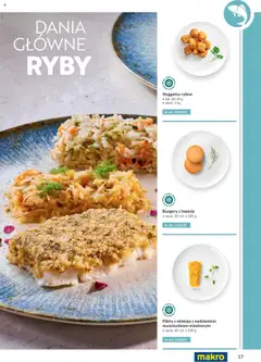 Pogląd oferty "Nuggetsy rybne, kal. 30-50 g, opak. 1 kg" - ważna od 29.05.2025 | Strona: 17 | Produkty: Nuggets, Ryby