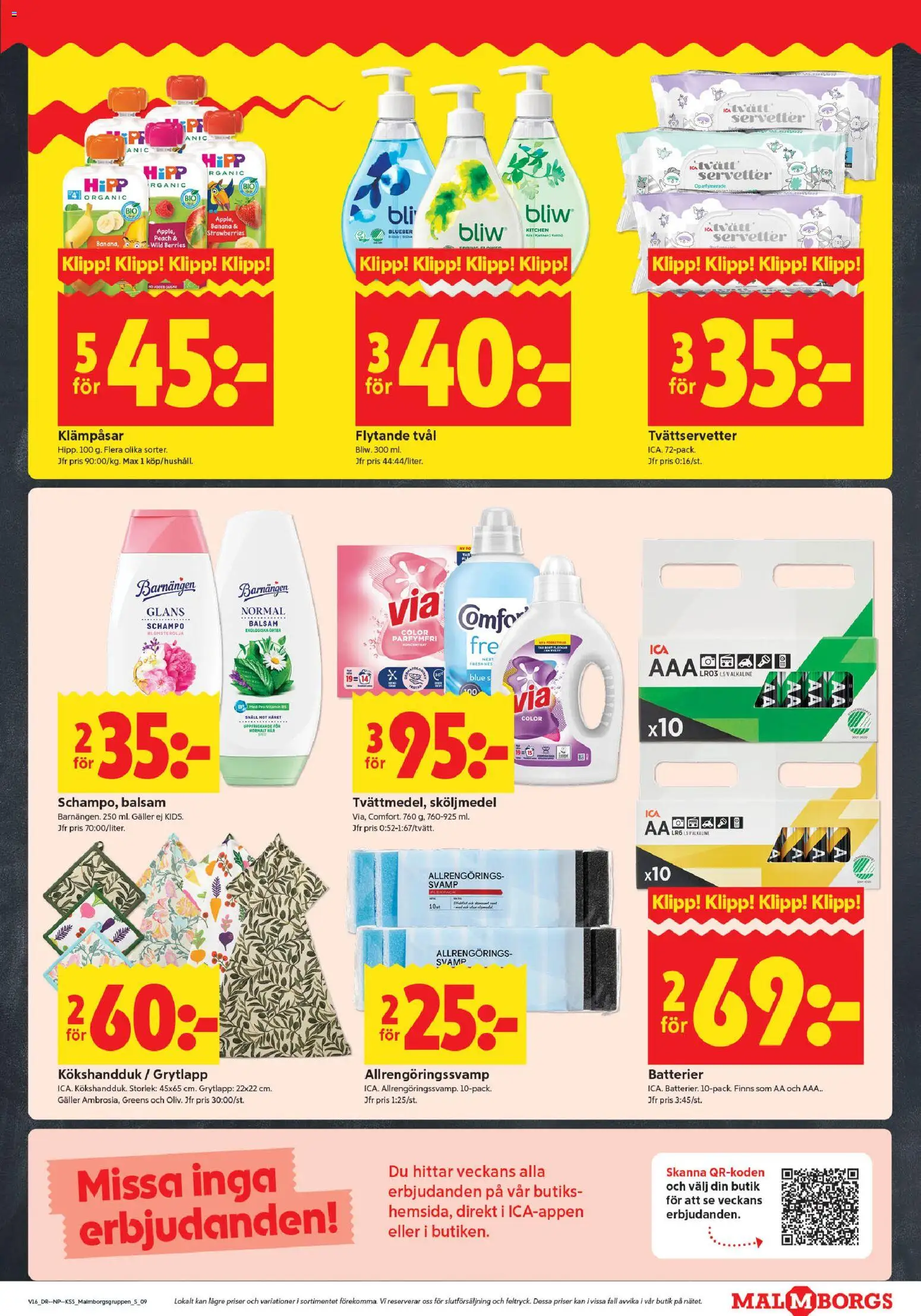 ICA Kvantum reklamblad aktuell från 13.04.2026 | Sida: 9