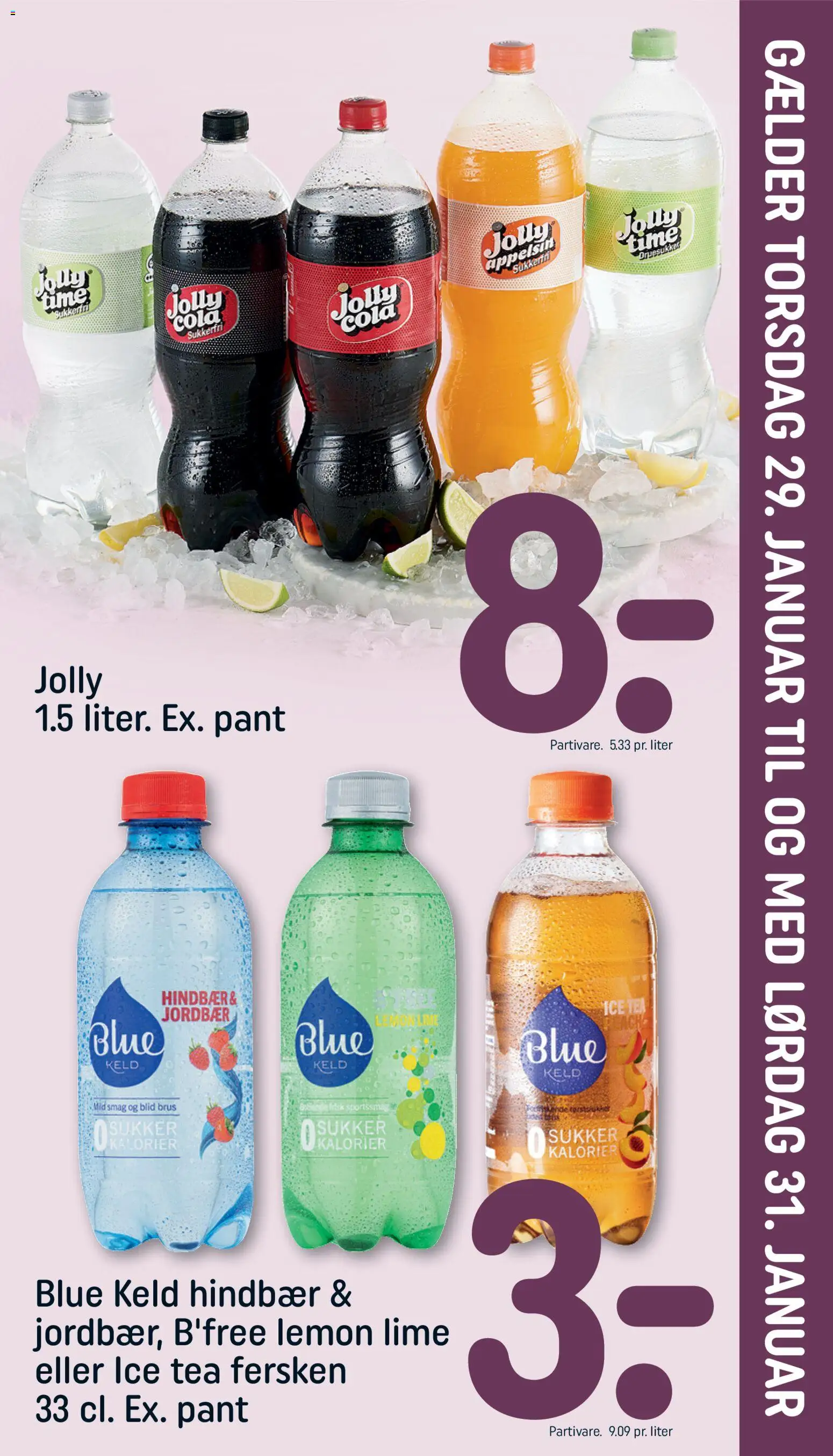 Rema 1000 tilbudsavis – gyldig fra 25.01.2026 | Side: 27 | Produkter: Fisk, Lime, Hindbær, Sukker