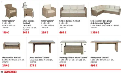 Vista previa Bauhaus Verano válido desde el 16.03.2026 | Página: 46