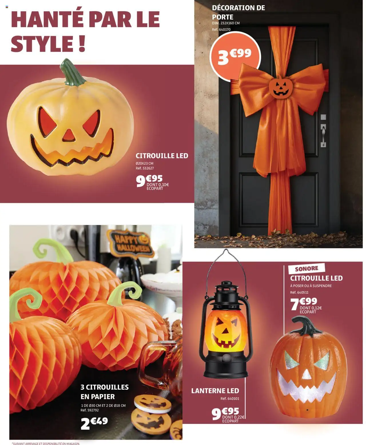 {H1} | Page: 4 | Produits: Citrouille, Porte