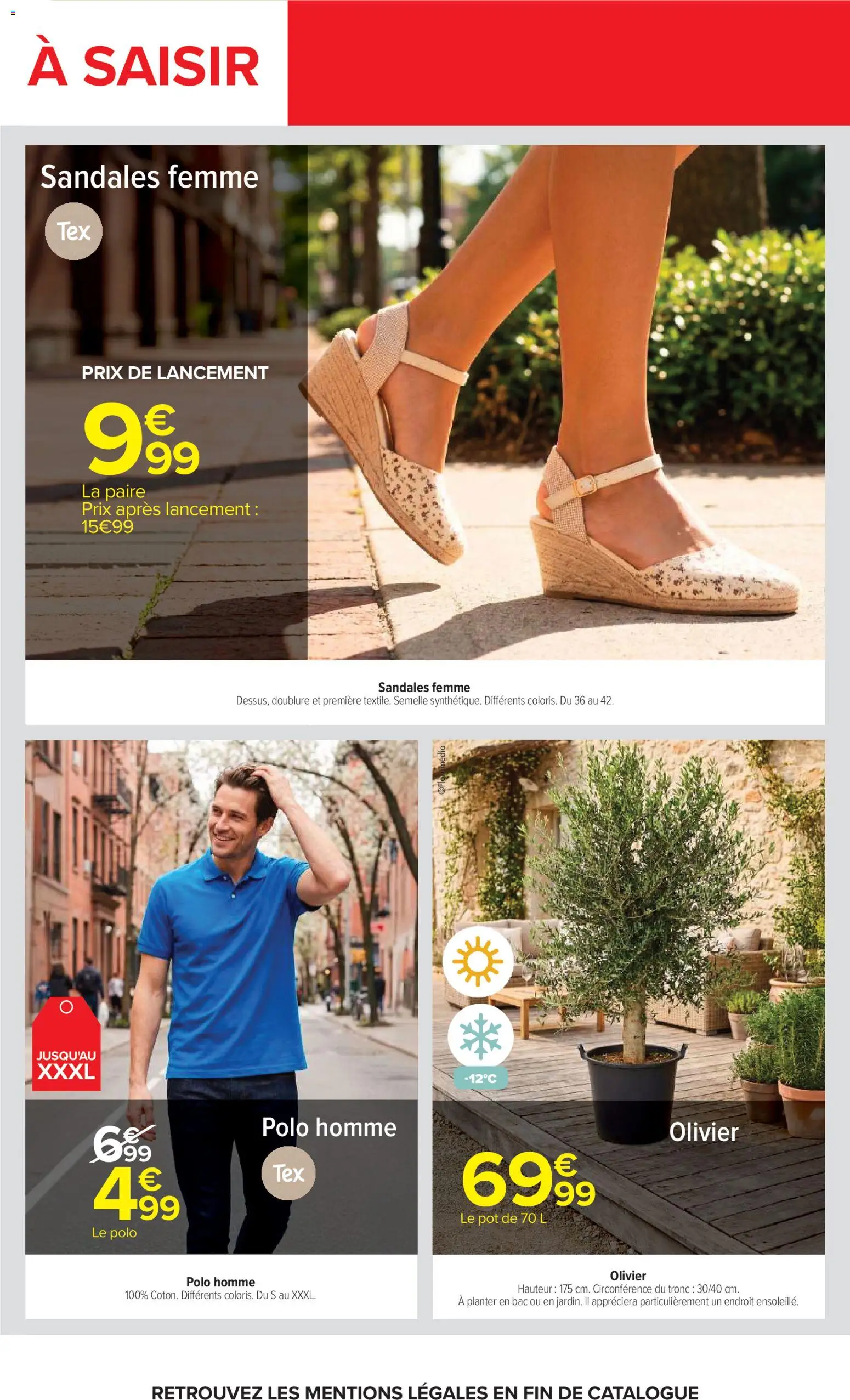 {H1} | Page: 76 | Produits: Polo, Olivier, Sandales