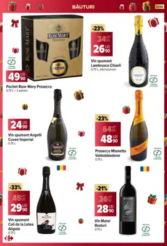 Ofertele Carrefour valabile de la 19.11.2025 | Pagină: 22 | Produse: Pahare, Prosecco, Vin