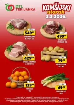 Tekijanka katalog Komšijski utorak - pregled Tekijanka kataloga - važi od 03.03.2026