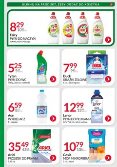 Pogląd oferty "Eurocash Gazetka - Katalog Artykułów Chemicznych" - ważna od 01.12.2025 | Strona: 6 | Produkty: Cleaner, Ariel, Fairy, Proszek do prania