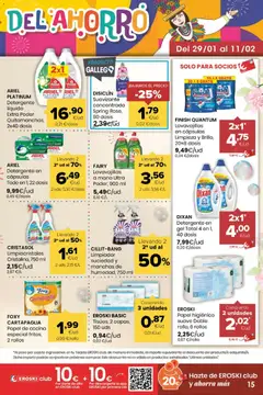 Vista previa Eroski folleto válido desde el 29.01.2026 | Página: 15