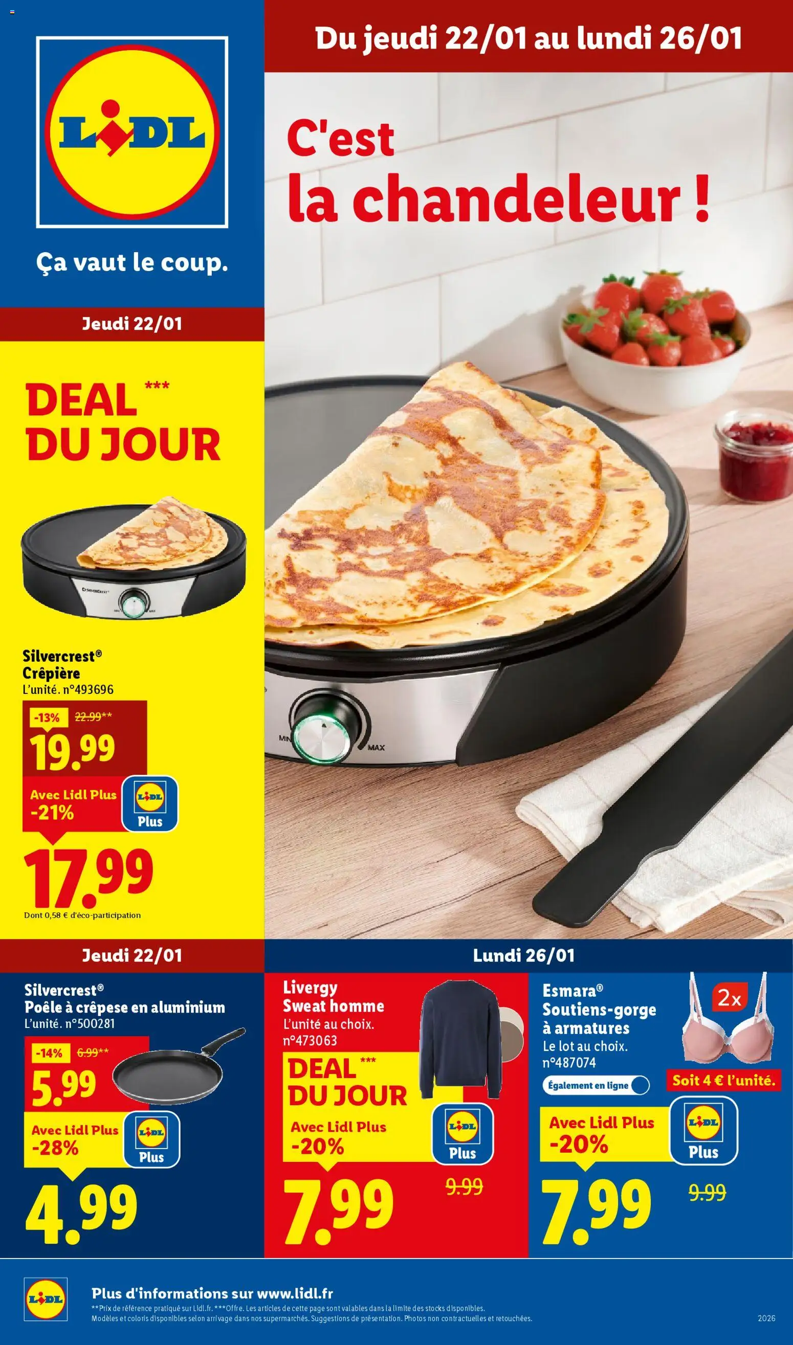 {H1} | Page: 1 | Produits: Poêle, Crêpière