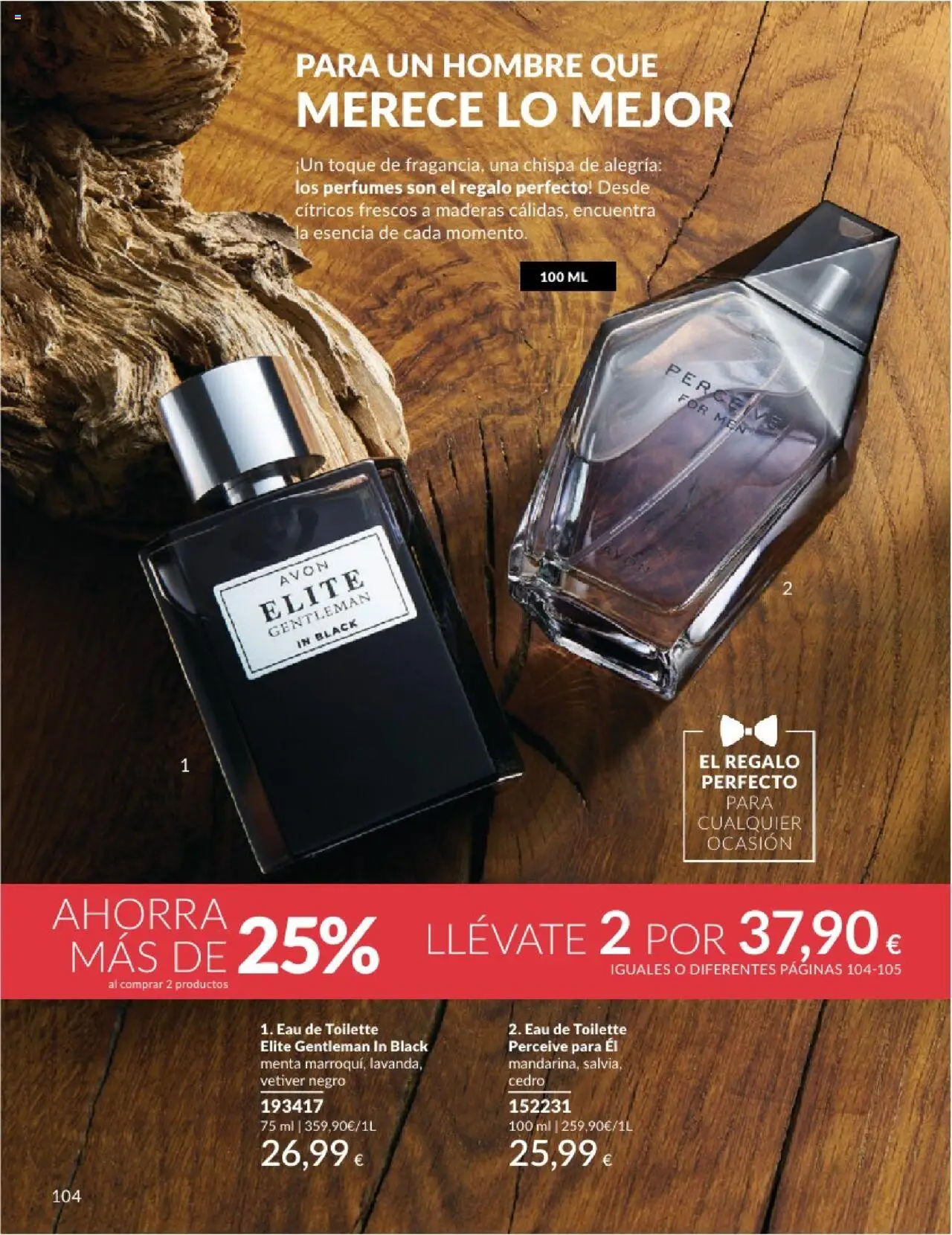Catálogo AVON campaña 6 │ válido desde el 01.06.2025 | Página: 104 | Productos: Eau de toilette