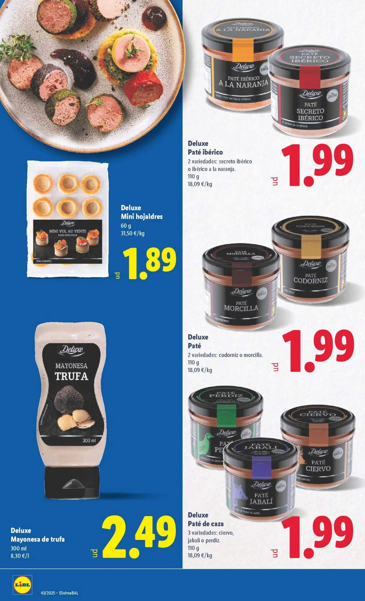 Lidl folleto │ válido desde el 20.10.2025 | Página: 36 | Productos: Aceite, Paté, Aceite de oliva, Οθόνη προβολής