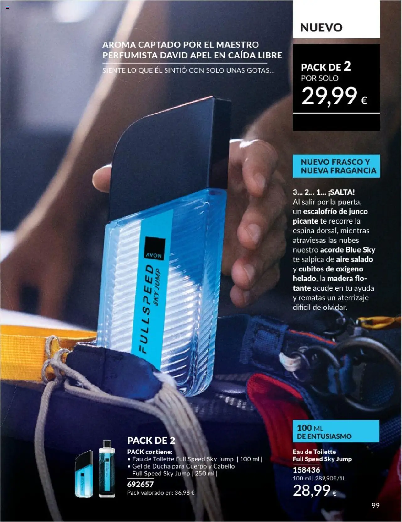 Catálogo AVON campaña 6 │ válido desde el 01.06.2025 | Página: 99 | Productos: Fragancia, Eau de toilette, Té, Ducha
