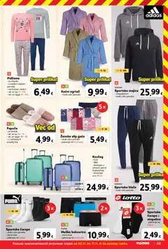 Plodine - Katalog - Pregled kataloga iz trgovine Plodine, vrijedi od 05.11.2025 | Stranica: 49 | Proizvodi: Hlače, Čarape, Pidžama, Bokserice