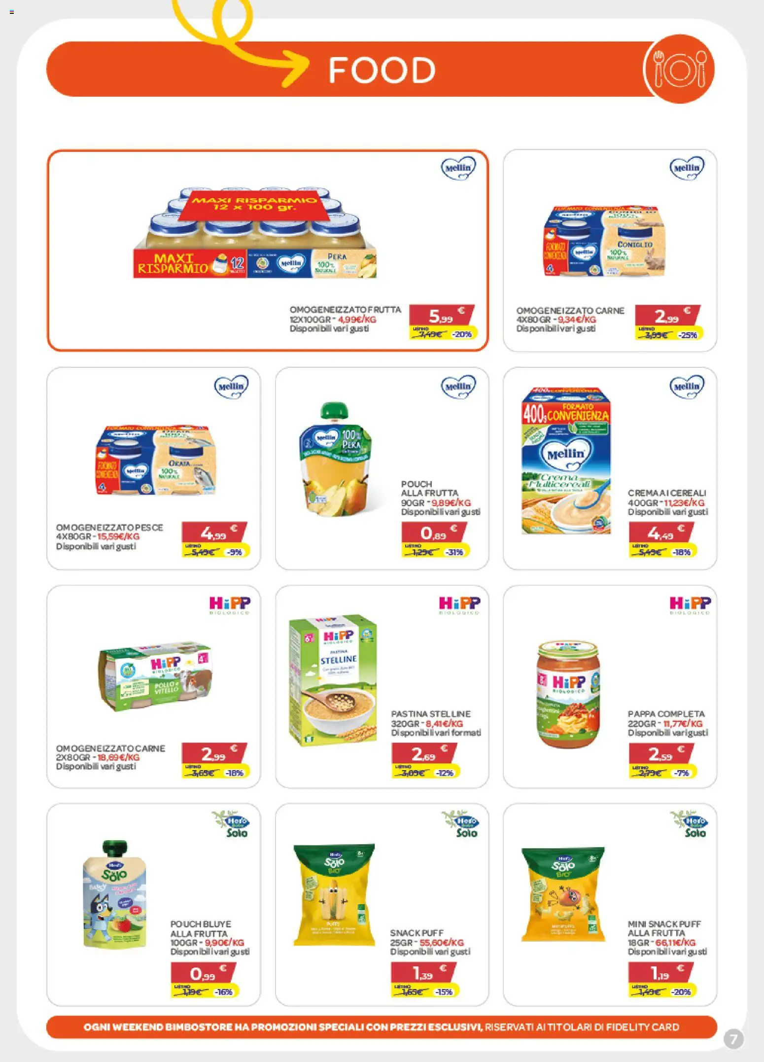 Volantino Bimbo store del 05.02.2026 | Pagina: 7