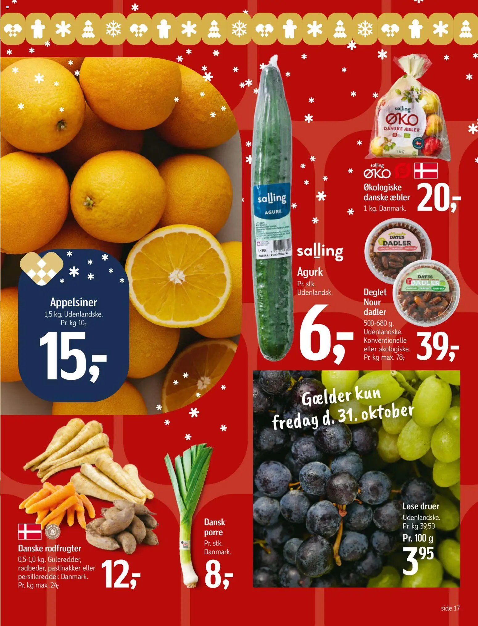 Føtex tilbudsavis – gyldig fra 31.10.2025 | Side: 25 | Produkter: Æbler, Dadler, Pastinakker, Lingerie