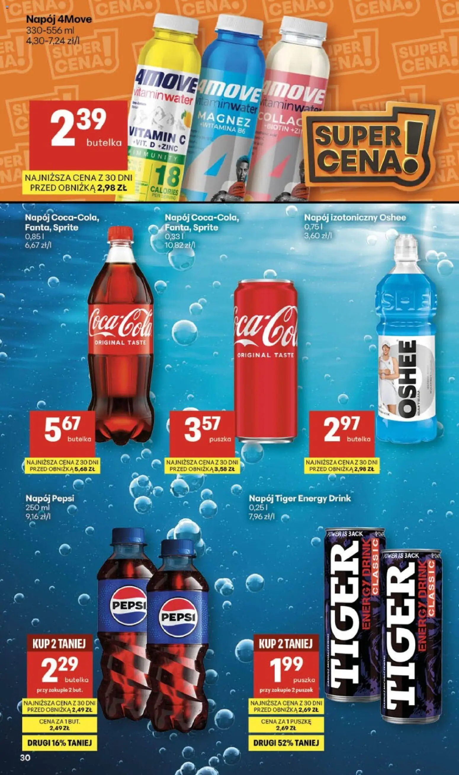 Delikatesy Centrum Gazetka - Sklepy Własne od 26.02.2026 | Strona: 30 | Produkty: Pepsi, Sprite