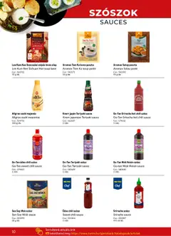 Go-Tan Wok Hoisin szósz, Go-tan Wok Hoisin sauce, 1 l/db - amely érvényes a következő dátumtól: 02.05.2025 | Oldal: 10 | Termékek: Chili, Édes chili szósz, Hoisin szósz, Szósz